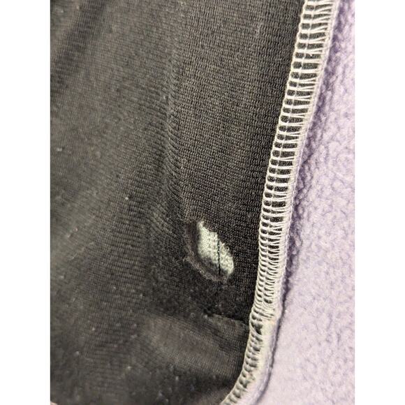 North Face Fleece Jacket XL Girls Purple Full Zip Polyester Rayon Outdoor - Picture 12 of 13